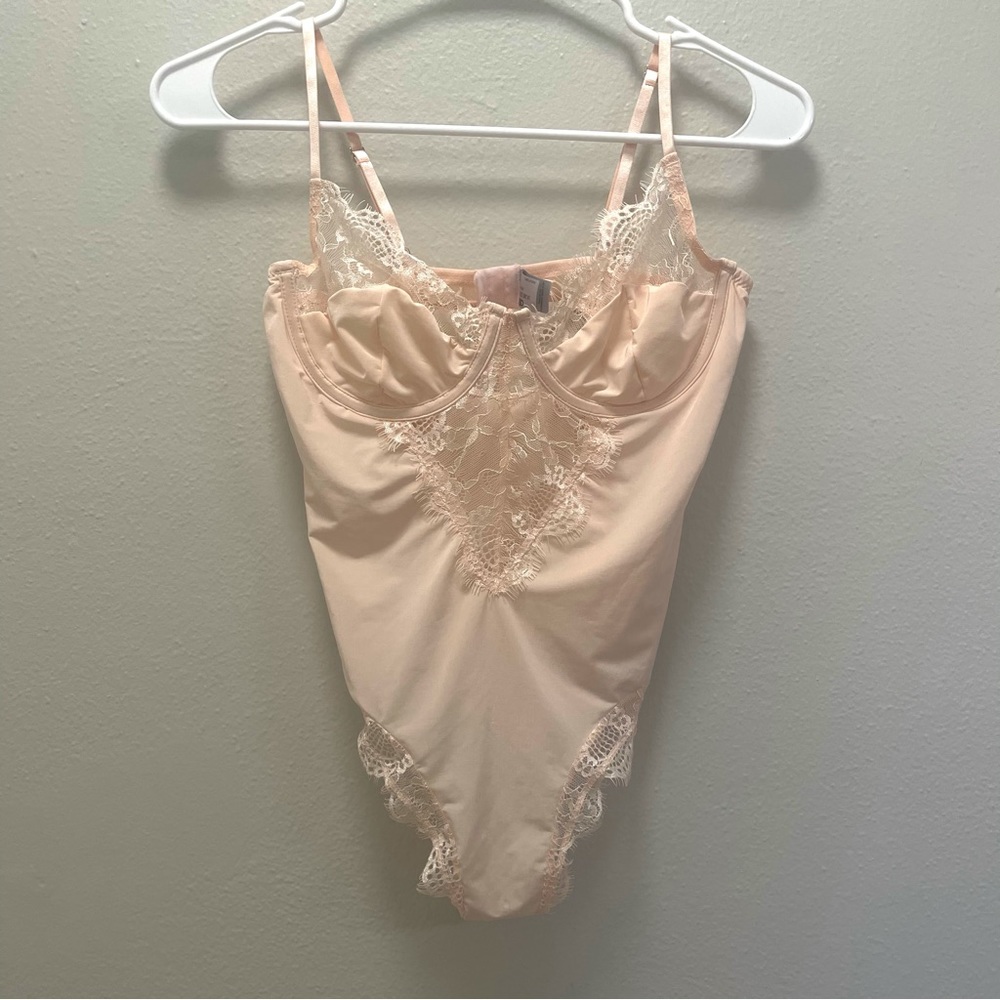 ASOS Pink Lace Bodysuit